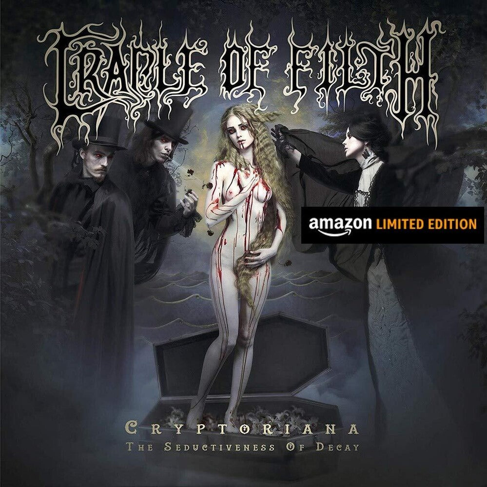 the album cover for Cradle Of Filth - Cryptoriana: The Seductiveness Of Decay