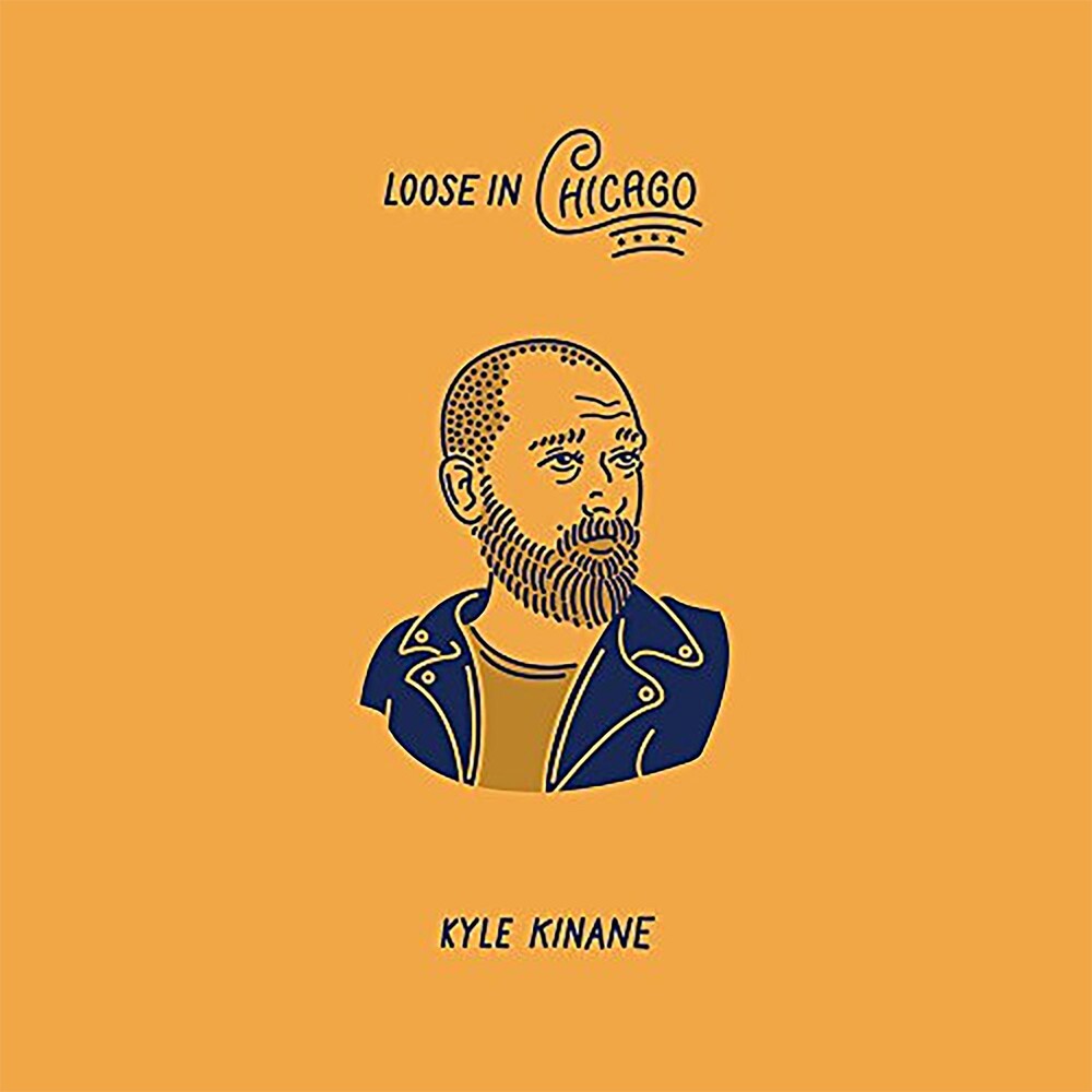 the album cover for Kyle Kinane - Loose In Chicago