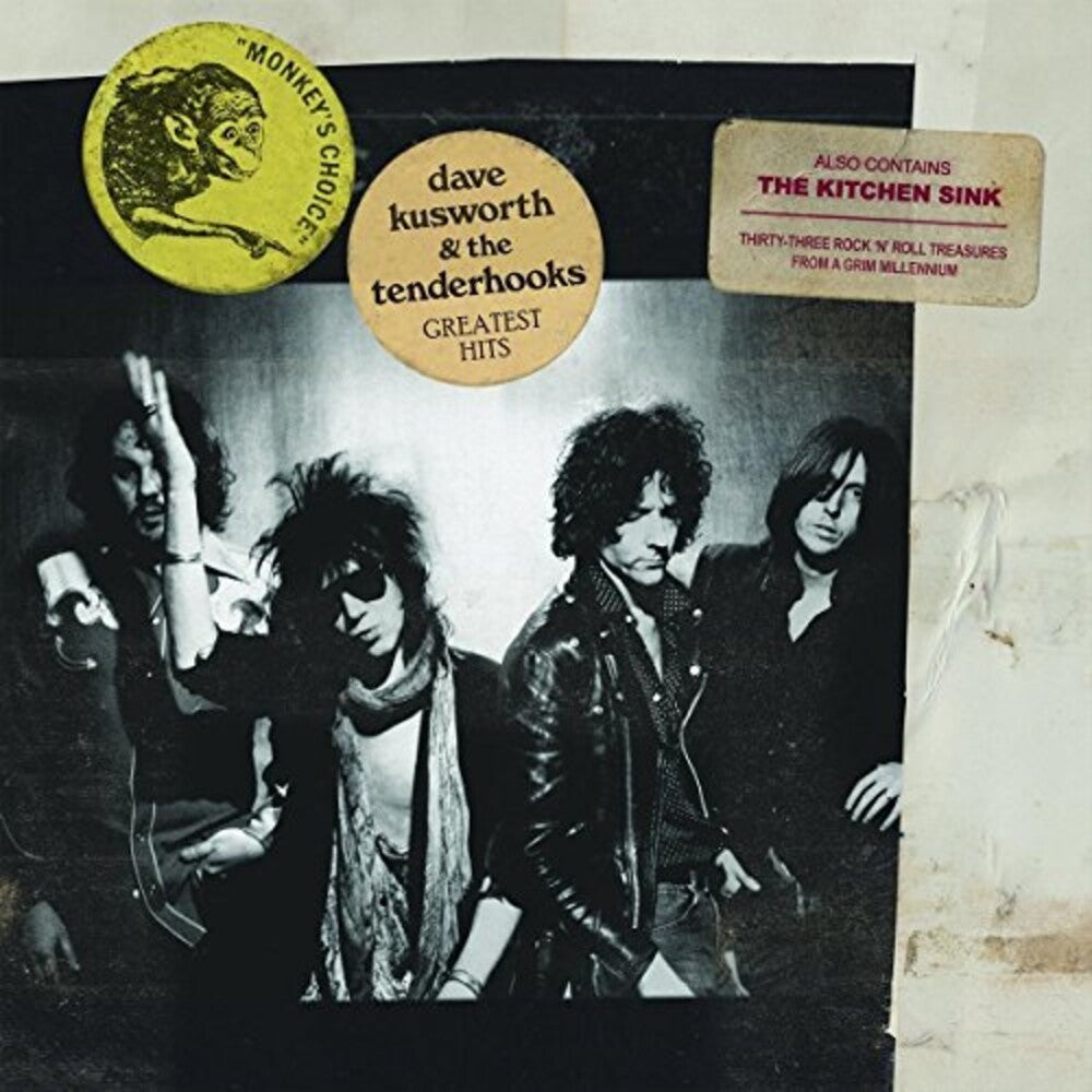 the album cover for Dave Kusworth & The Tenderhooks - Monkeys Choice