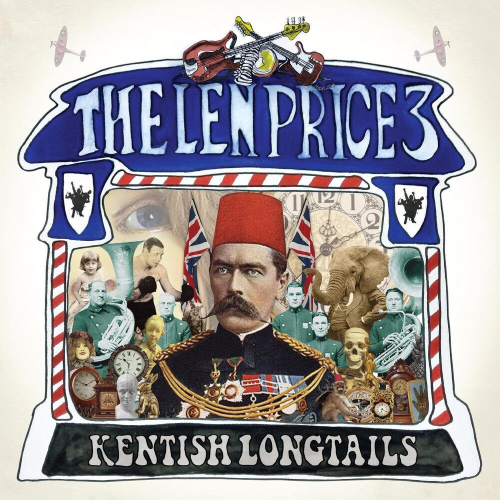 the album cover for Len Price 3 - Kentish Longtails