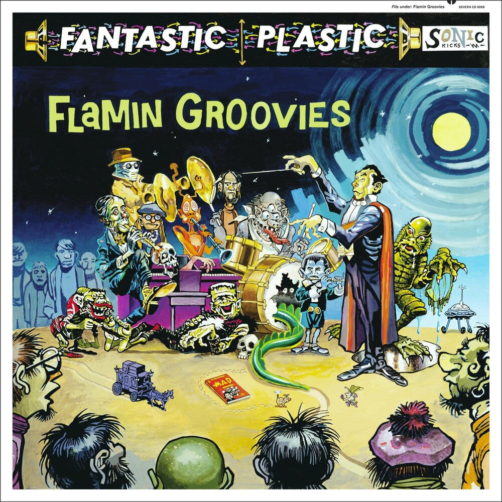 the album cover for Flamin' Groovies - Fantastic Plastic
