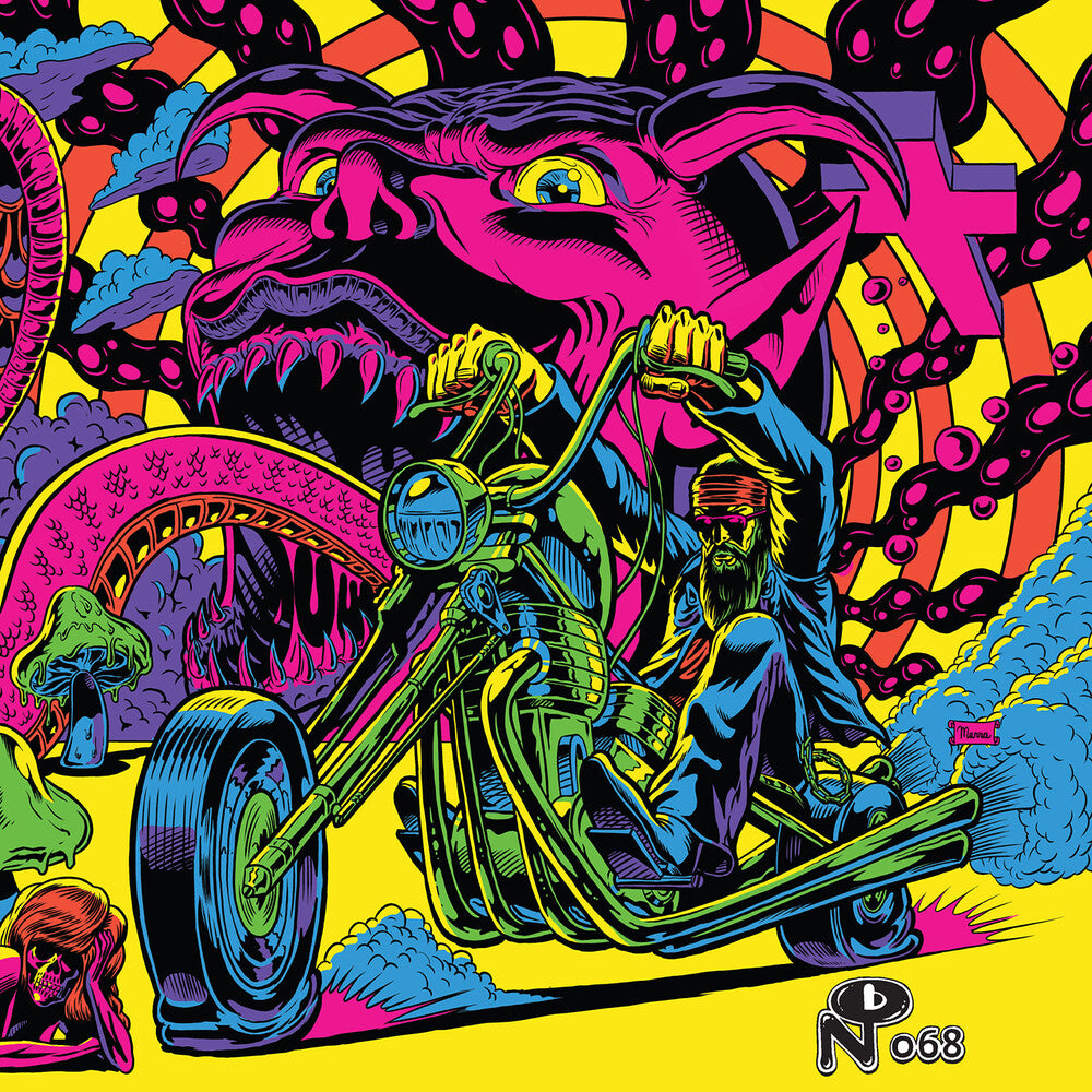 the album cover for Warfaring Strangers Acid Nightmares / Various - Warfaring Strangers: Acid Nightmares / Various