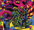 the album cover for Warfaring Strangers Acid Nightmares / Various - Warfaring Strangers: Acid Nightmares / Various