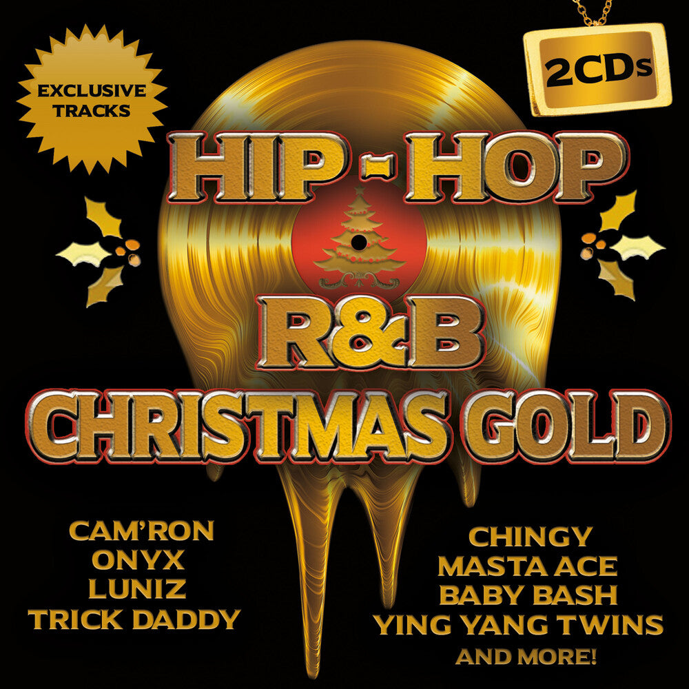 the album cover for Hip Hop & R&B Christmas Gold / Various - Hip-Hop & R&B Christmas Gold