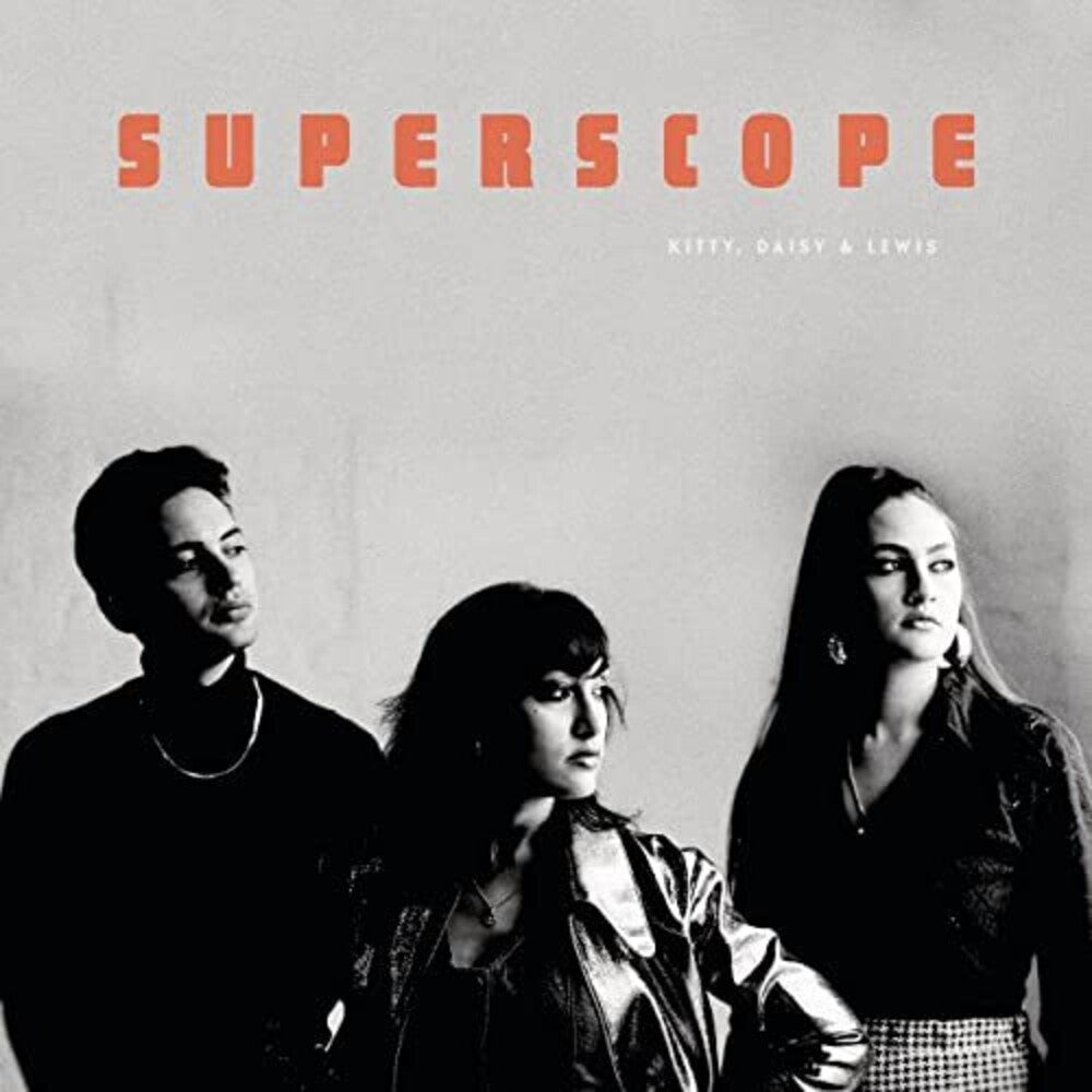 the album cover for Kitty, Daisy & Lewis - Superscope