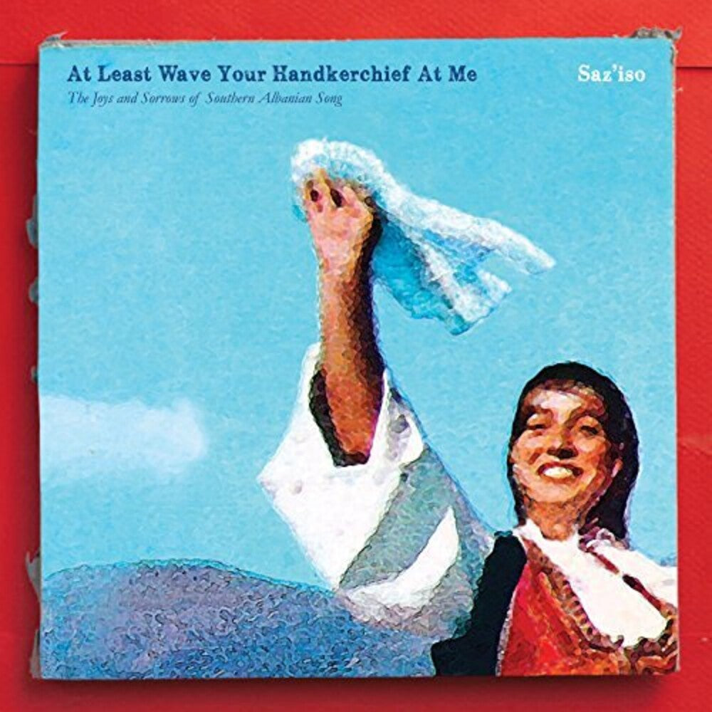 the album cover for Saziso - At Least Wave Your Handkerchief At Me: Joys