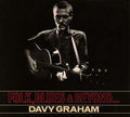 the album cover for Davy Graham - Folk Blues And Beyond