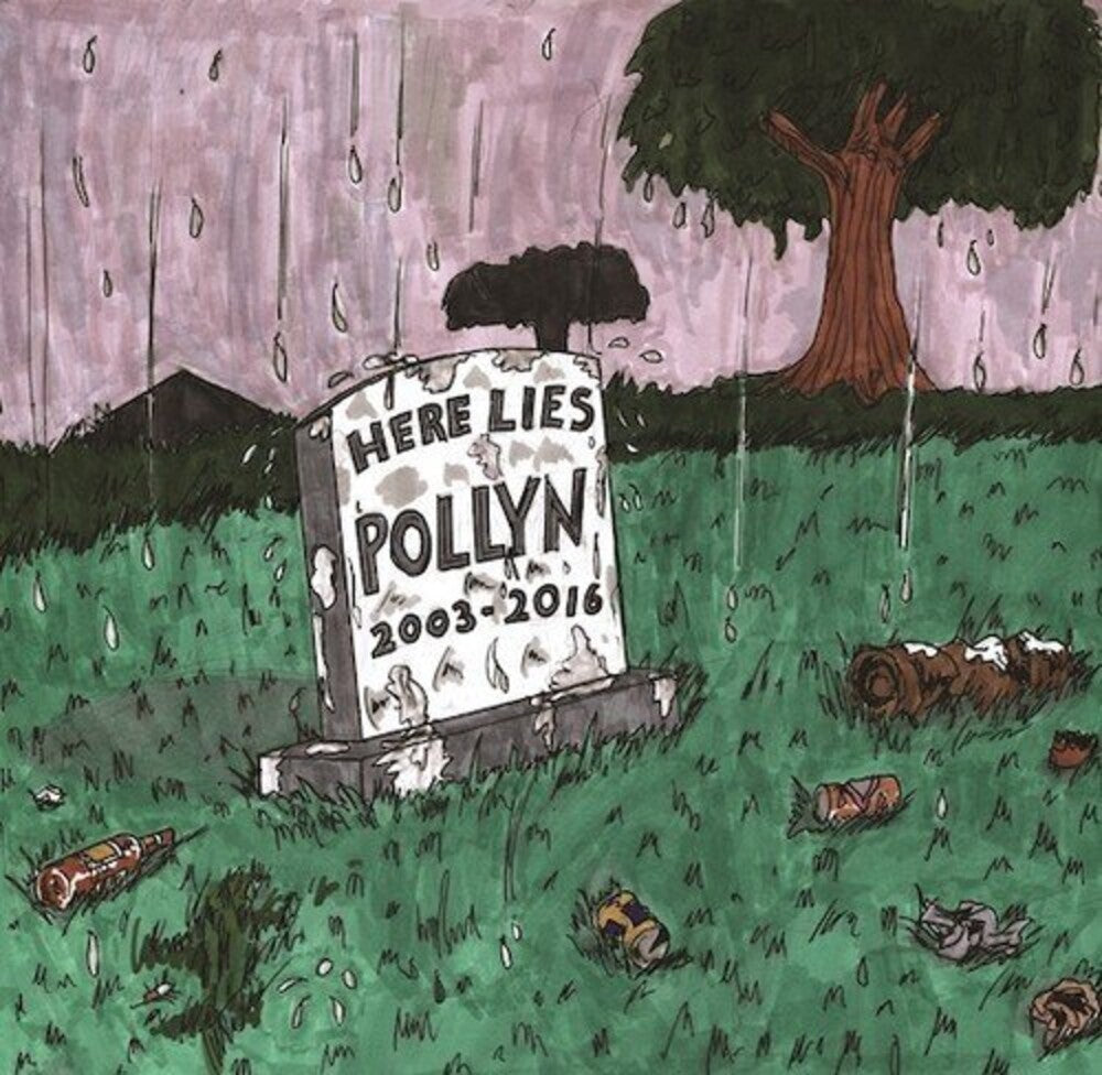 the album cover for Pollyn - Anthology: Here Lies Pollyn (2003-2016) [Colored Vinyl]