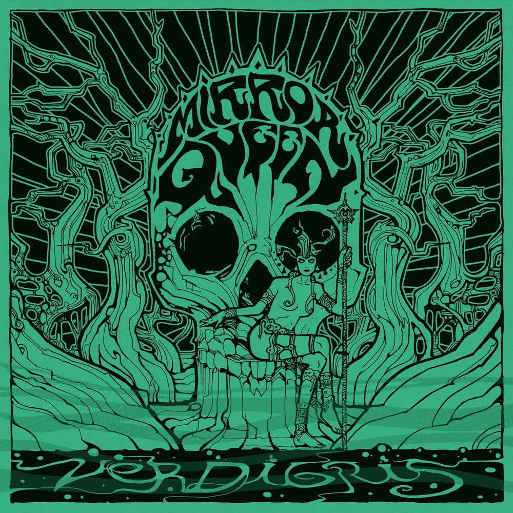 the album cover for Mirror Queen - Verdigris