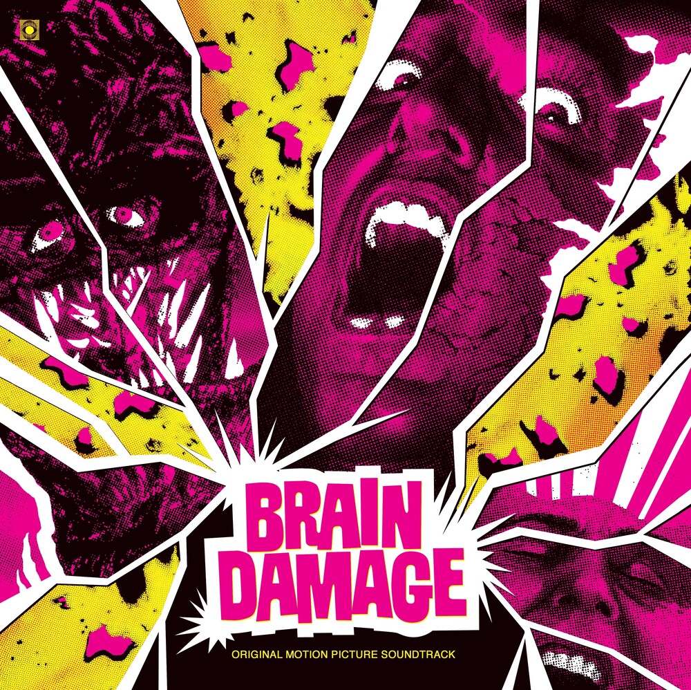 the album cover for Gus Russo / Reiser,Clutch Colv Gate Ltd - Brain Damage / O.S.T. [Colored Vinyl] (Gate) [Limited Edition] [Download Included]