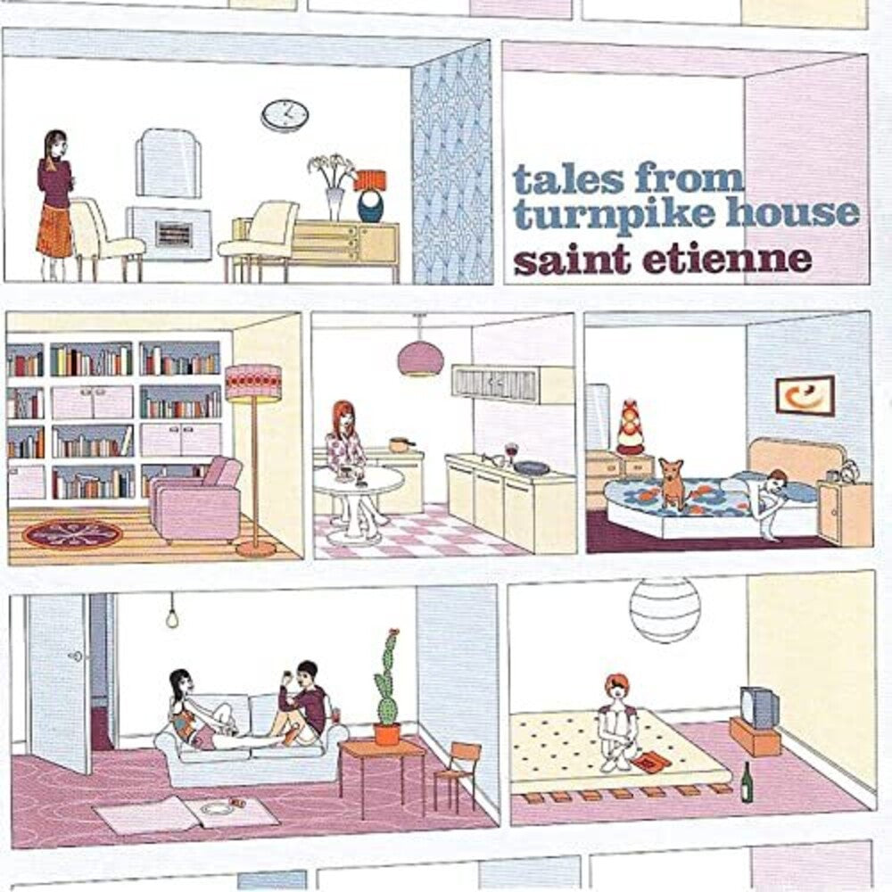 the album cover for Saint Etienne - Tales From Turnpike House [Import LP]