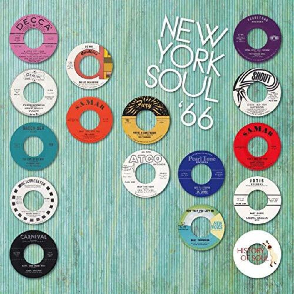 the album cover for New York Soul 66 / Various - New York Soul '66 / Various Artists