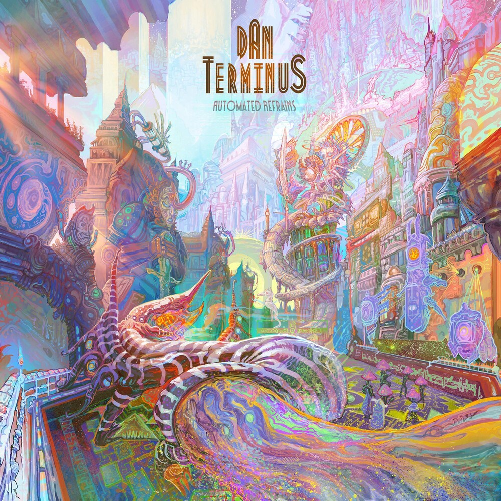 the album cover for Dan Terminus - Automated Refrains