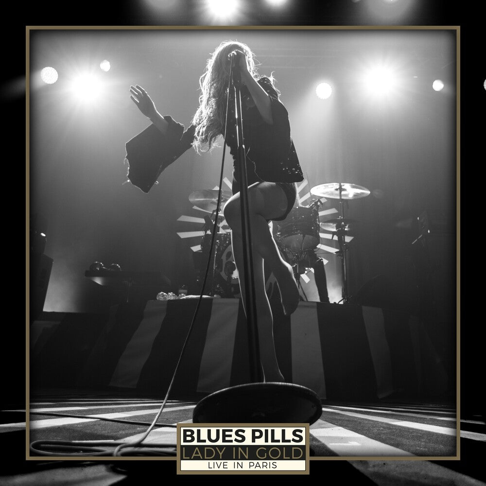 the album cover for Blues Pills - Lady In Gold - Live In Paris (Wbr)