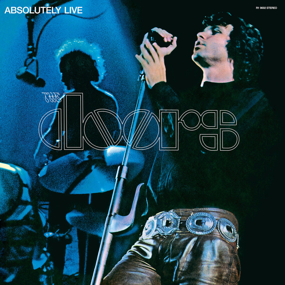 the album cover for The Doors - Absolutely Live