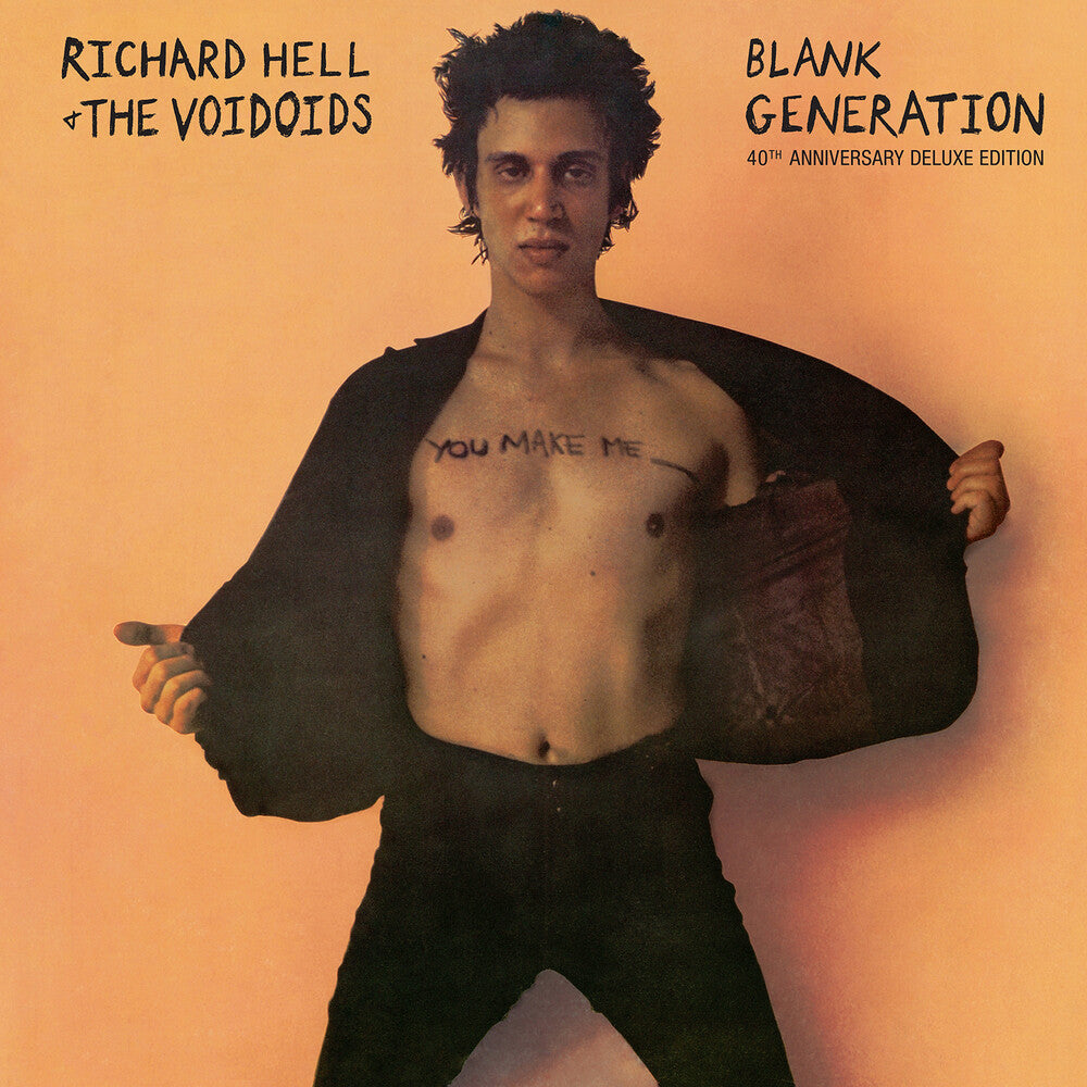 the album cover for Richard Hell & The Voidoids - Blank Generation: 40th Anniversary Deluxe Edition [LP]