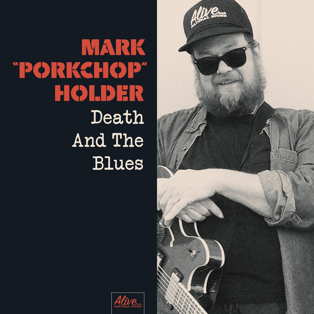 the album cover for Mark Porkchop Holder - Death And The Blues