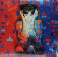 the album cover for Paul McCartney - Tug Of War [Indie Exclusive Limited Edition Transparent Blue LP]