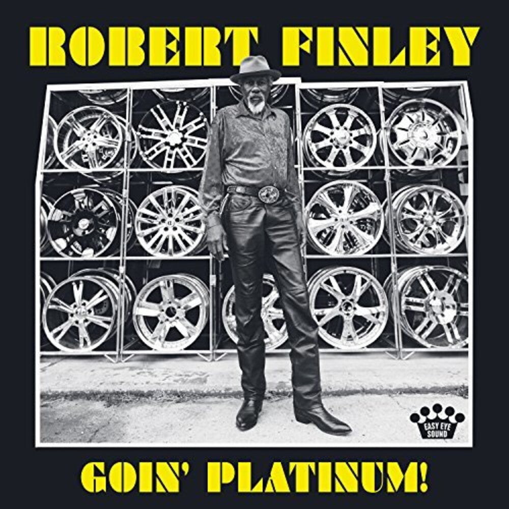 the album cover for Robert Finley - Goin' Platinum