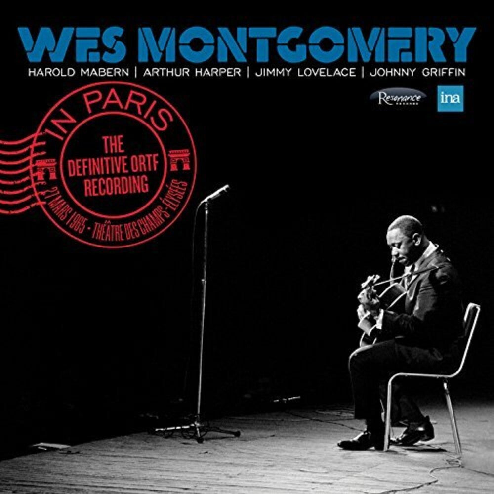 the album cover for Wes Montgomery - In Paris: The Definitive ORTF Recording [2LP]