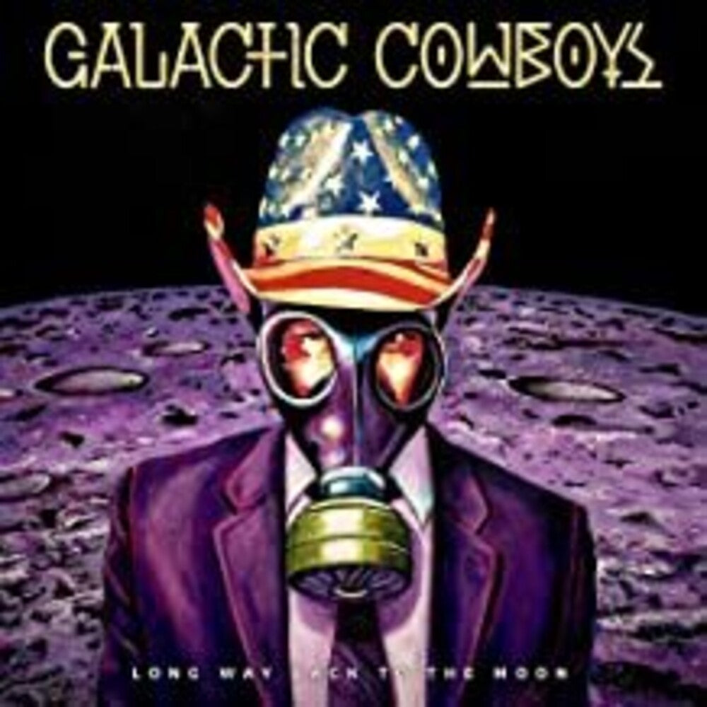 the album cover for Galactic Cowboys - Long Way Back To The Moon