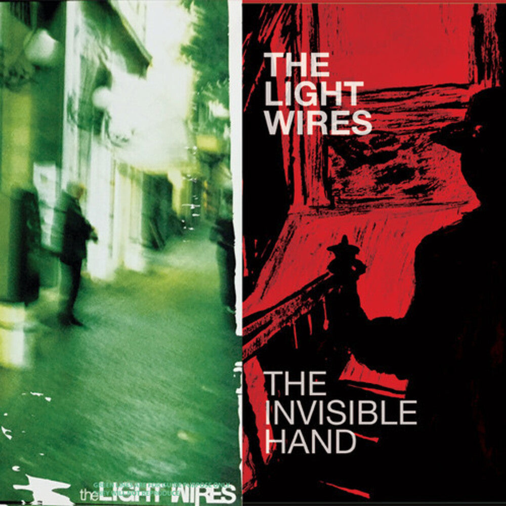 the album cover for Light Wires - Invisible Hand