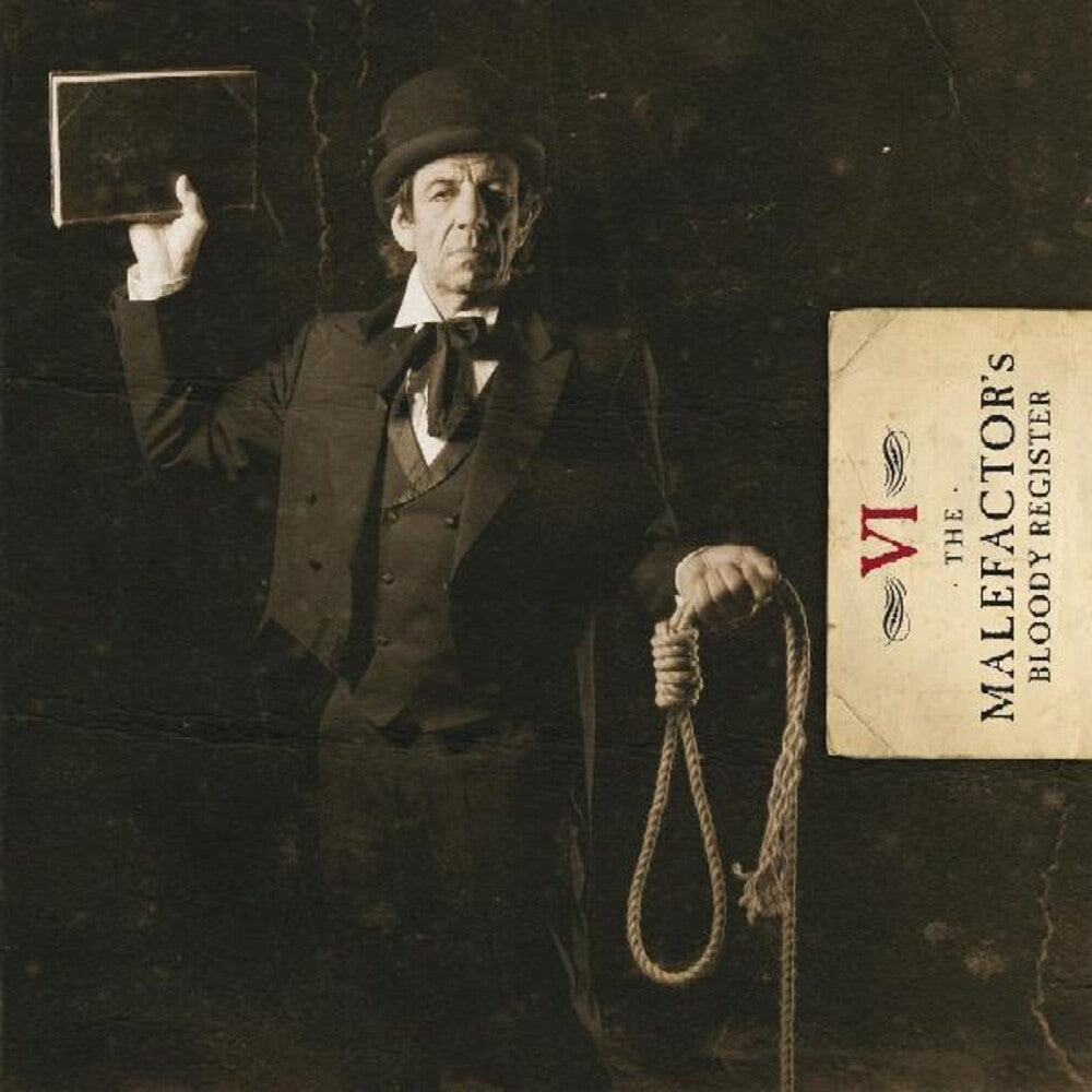 the album cover for Vulture Industries - The Malefactors Bloody Register