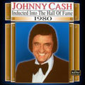 the album cover for Johnny Cash - Country Music Hall Of Fame 1980