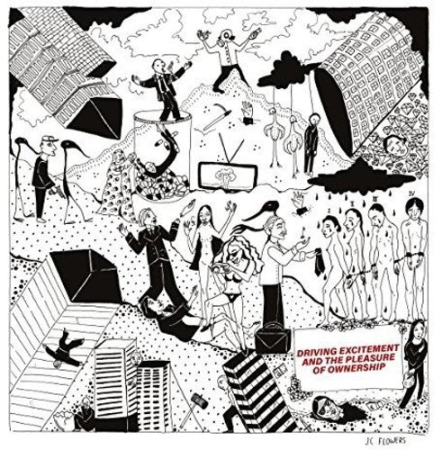 the album cover for Jc Flowers - Driving Excitement And The Pleasure Of Ownership [Vinyl]