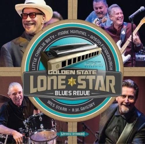 the album cover for Mark Hummel - Golden State Lone Star Blues Revue