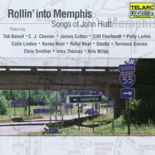 the album cover for Various Artists - Rollin' into Memphis: Songs of John Hiatt