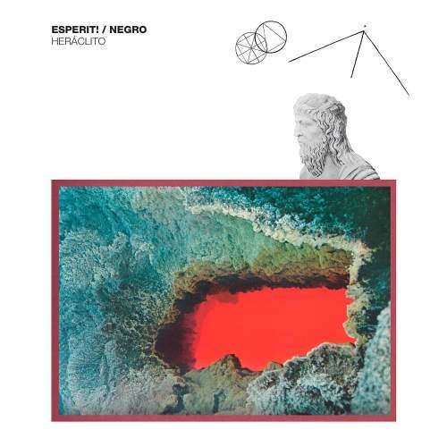 the album cover for Espirit! / Negro - Heraclito (Split)