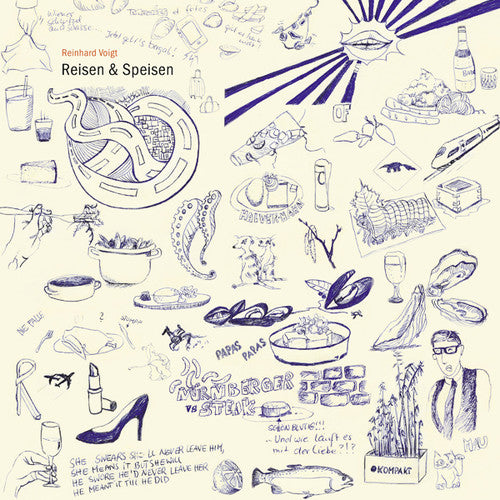 the album cover for Reinhard Voigt - Reisen & Speisen