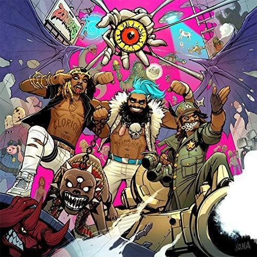 the album cover for Flatbush Zombies - 3001: A Laced Odyssey