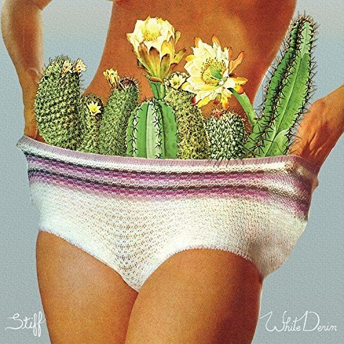 the album cover for White Denim - Stiff