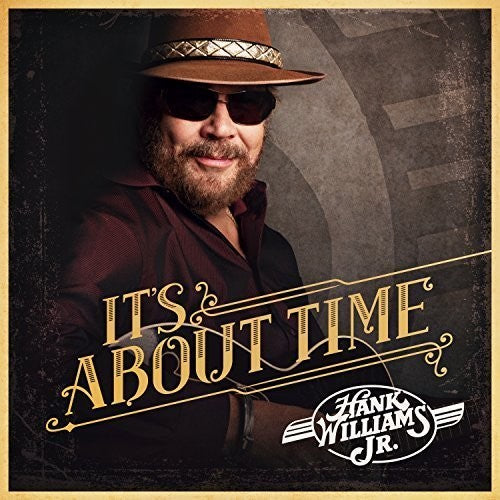 the album cover for Williams Hank Jr - It's About Time