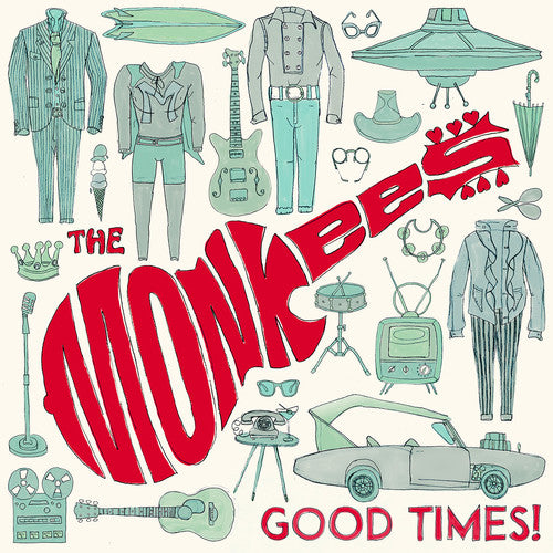 the album cover for The Monkees - Good Times!