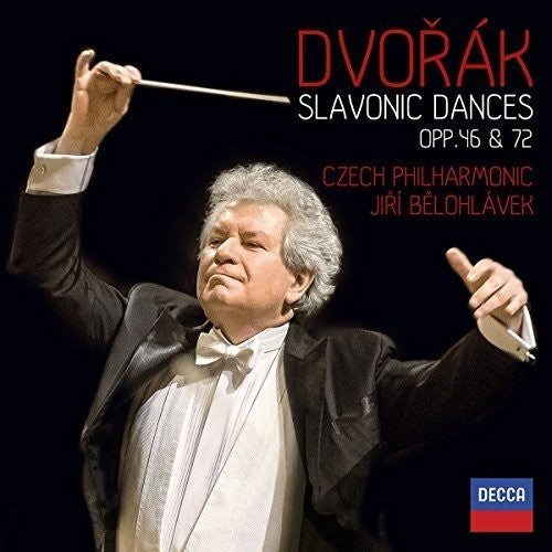 the album cover for Dvorak / Belohlavek / Czech Philharmonic Orchestra - Slavonic Dances Opp 46 & 72