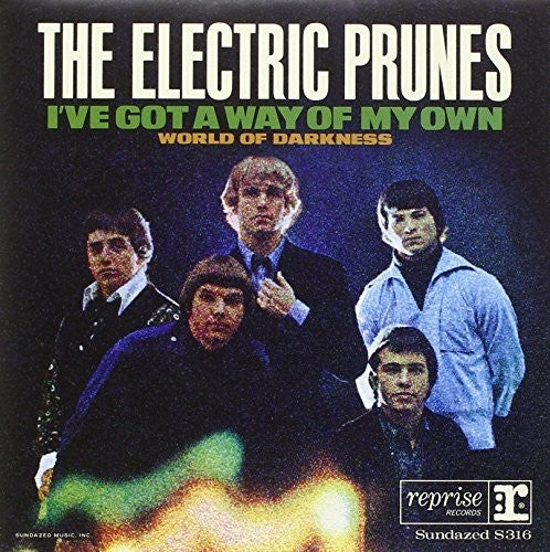 the album cover for The Electric Prunes - "I've Got a Way" / "World of Darkness"