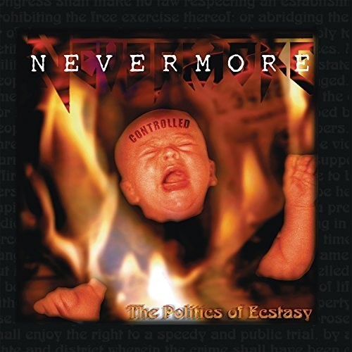 the album cover for Nevermore - The Politics Of Ecstasy 20 Year Anniversary
