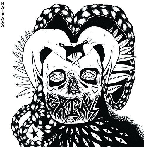 the album cover for Grimes - Halfaxa