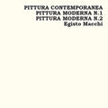 the album cover for Egisto Macchi - Pittura Contemporanea / Pittura Moderna N.1