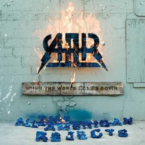the album cover for The All-American Rejects - When The World Comes Down [Limited Edition Clear Vinyl]