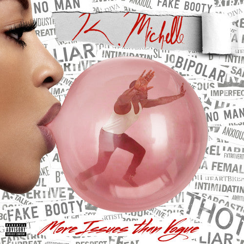 the album cover for K. Michelle - More Issues Than Vogue