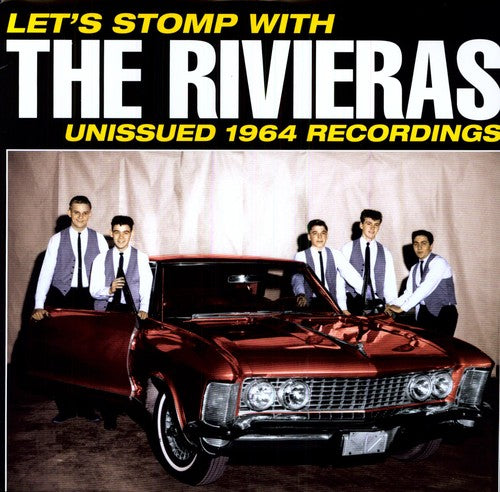 the album cover for Rivieras - Let's Stomp With The Rivieras