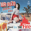 the album cover for Mr. Oizo - Hand In The Fire EP [Vinyl]