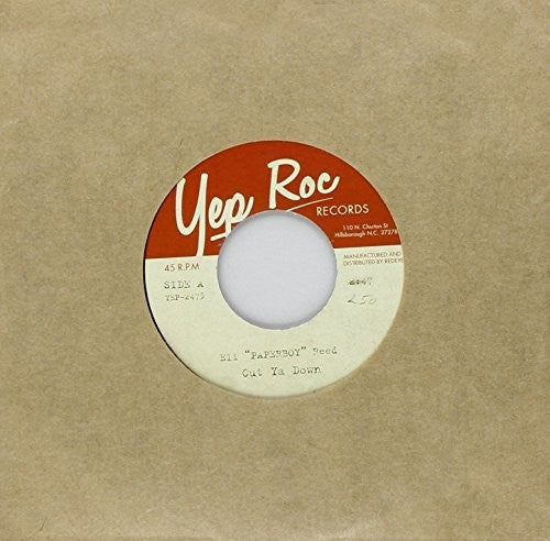 the album cover for Eli 'Paperboy' Reed - Cut Ya Down [Vinyl Single]