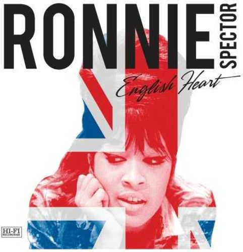 the album cover for Ronnie Spector - English Heart