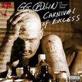 the album cover for Gg Allin - Carnival of Excess