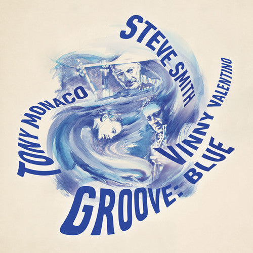 the album cover for Steve Smith (Drums) - Groove: Blue